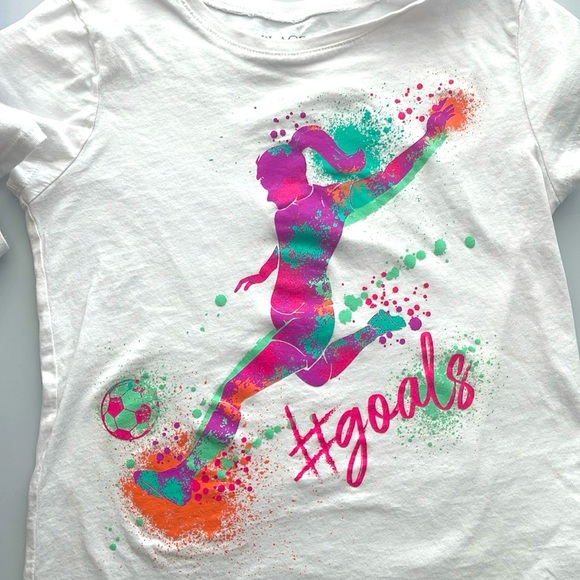 Lot of 6 Children's Place Short Sleeve Graphic T-shirt Size M 7/8 - Picture 6 of 8